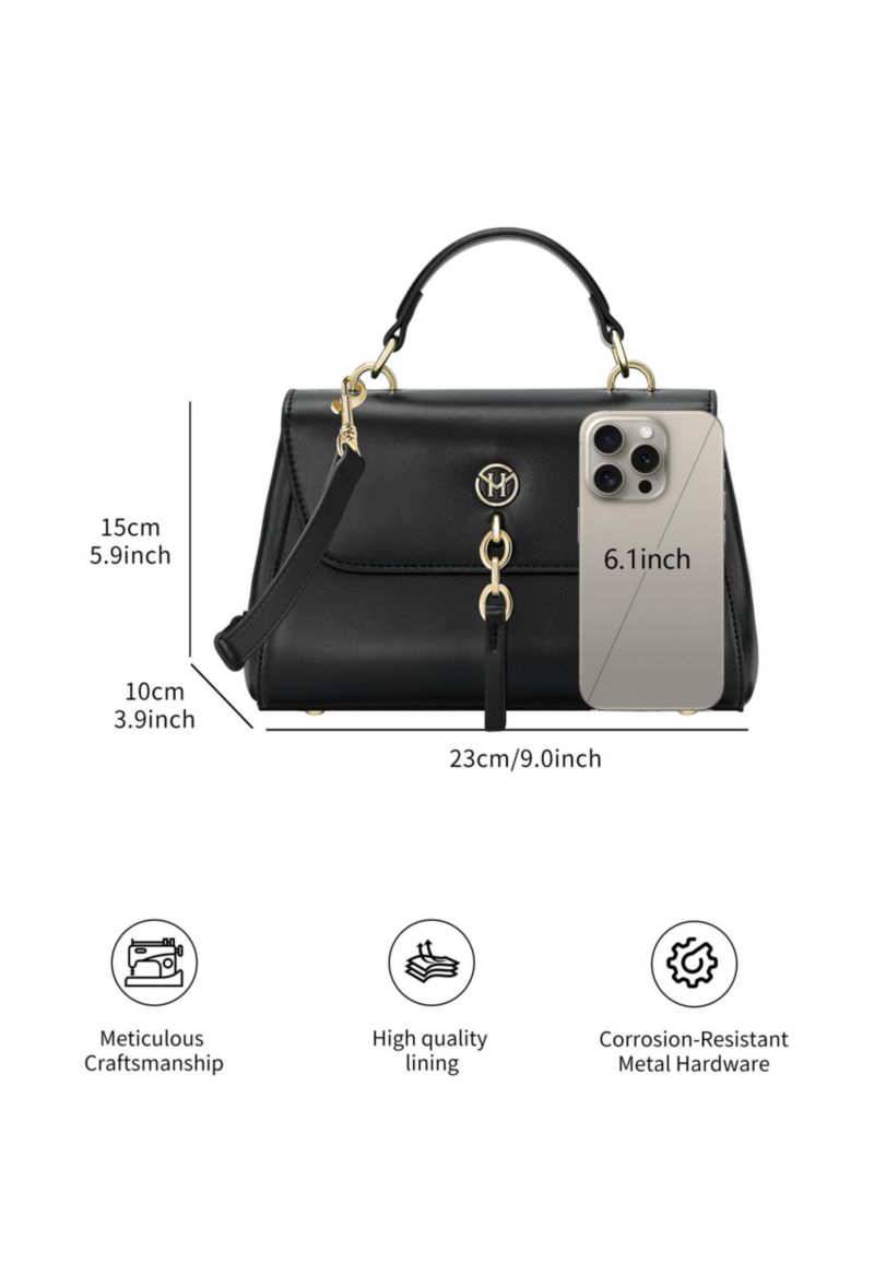Elegance VSingle-Shoulder/Crossbody/Handheld Small Soft Bag