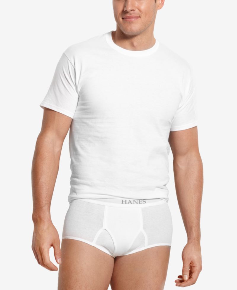 Men's Big & Tall 4-Pk. Cotton Crew-Neck Undershirts