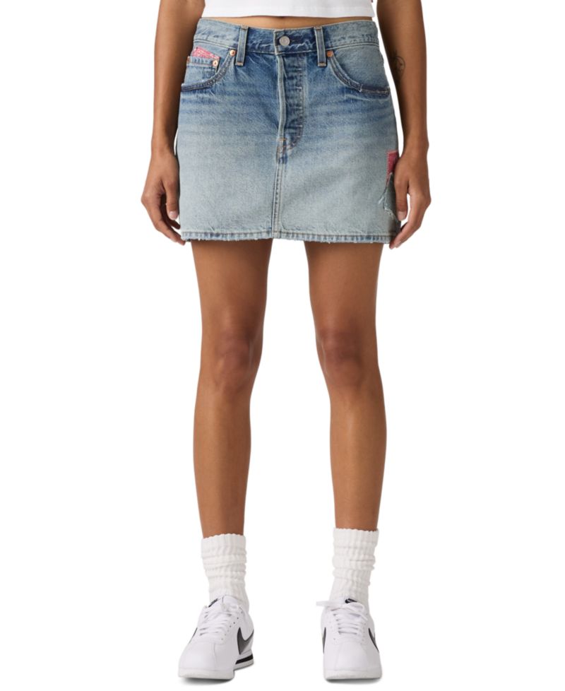 Premium Women's Icon Cotton Denim Skirt