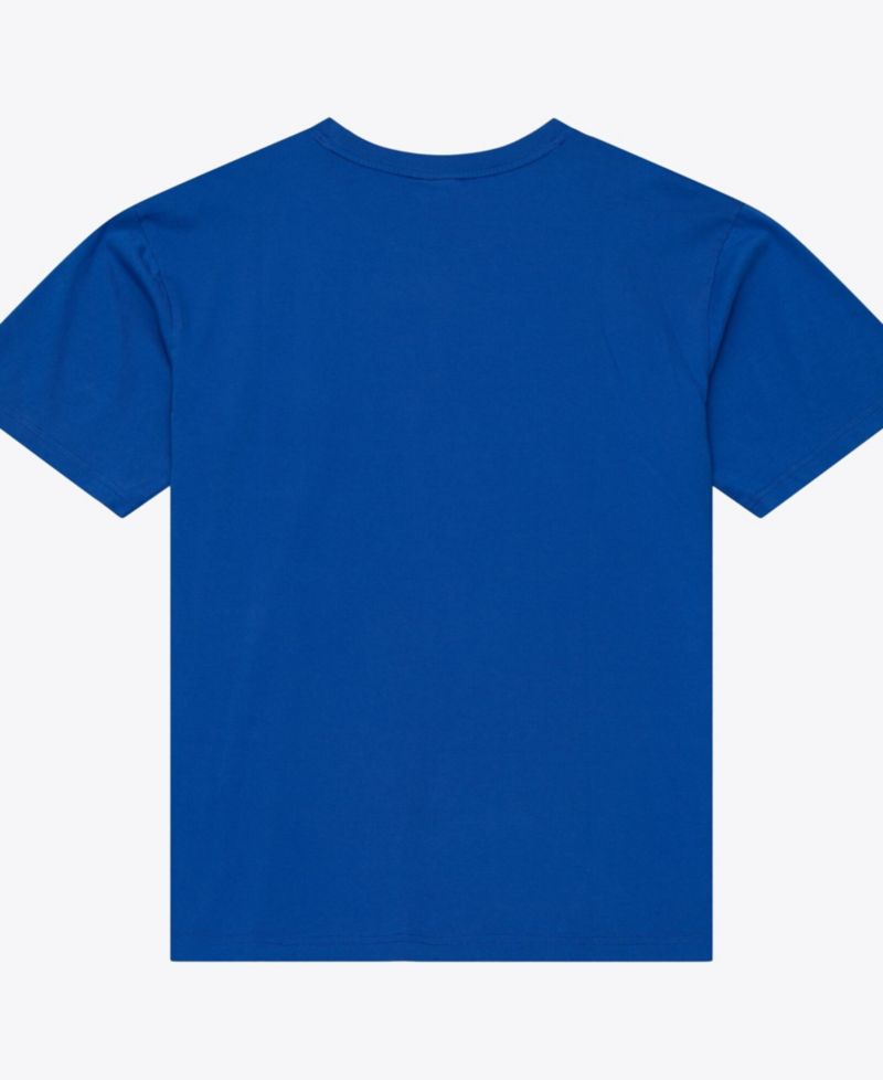 Men's Royal Seattle Seahawks Core Essentials Micro Logo T-Shirt