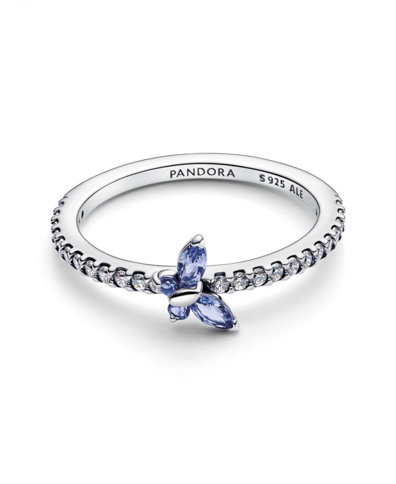 Sparkling Butterfly Ring