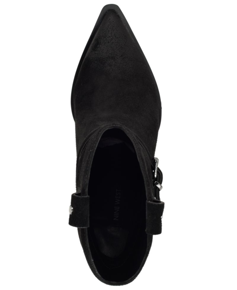 Women's Weslie Suede Western Block Heel Booties