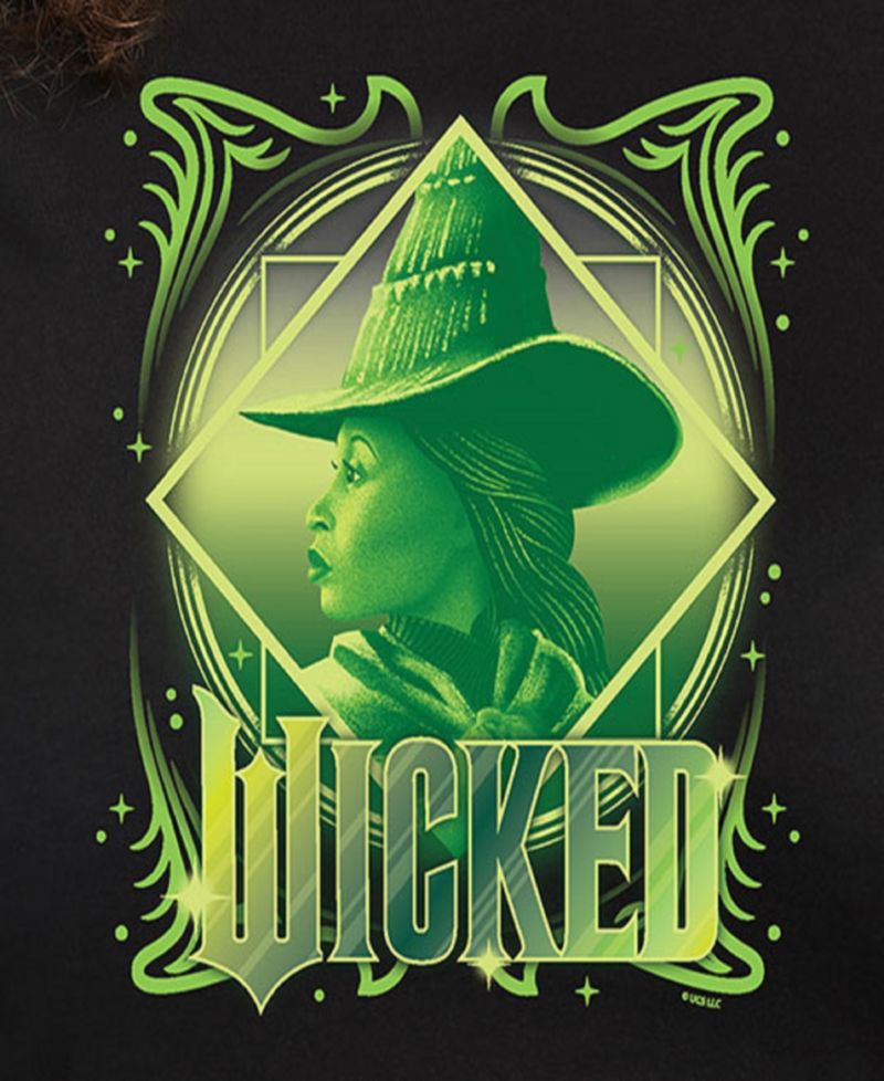Plus Size Wicked Elphaba Graphic Pullover T-Shirt