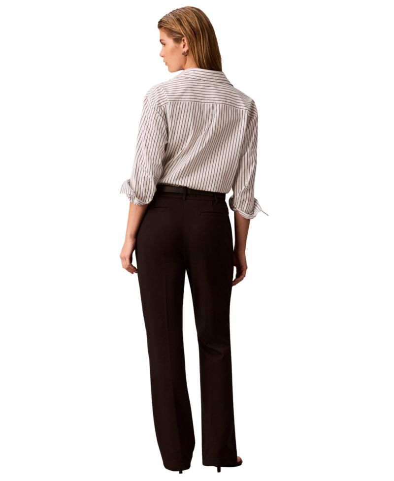 Petite Hi Twist Compression High-Rise Bootcut Pants
