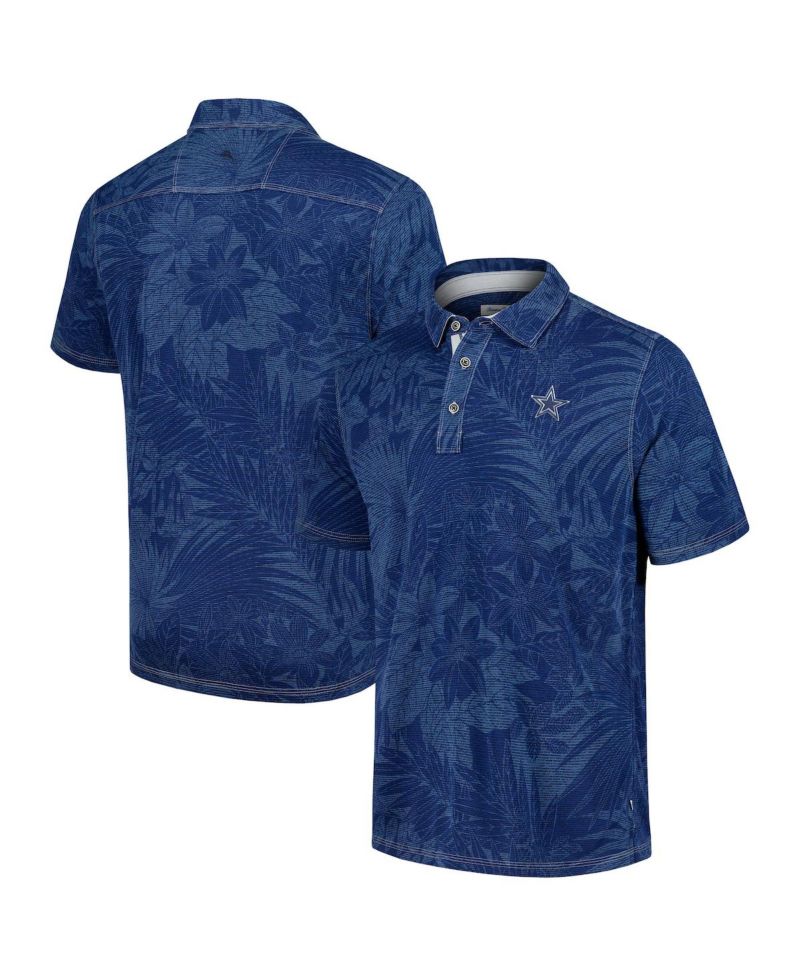 Men's Navy Dallas Cowboys Sport Santiago Paradise Polo