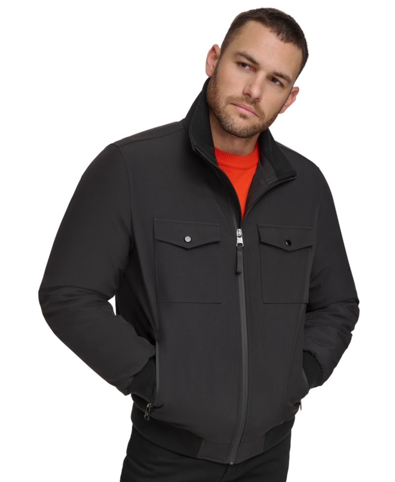 Men's Flex Tech Water-Resistant Bomber Jacket