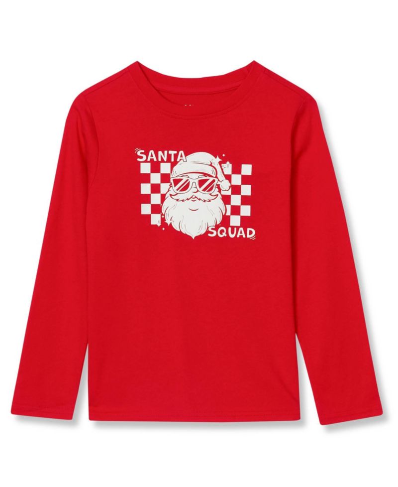 Boys Long Sleeve Graphic Tee