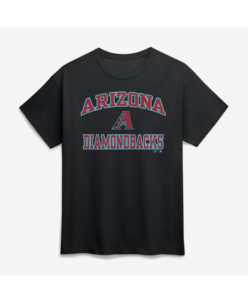 Men's Black Arizona Diamondbacks Heart and Soul T-Shirt