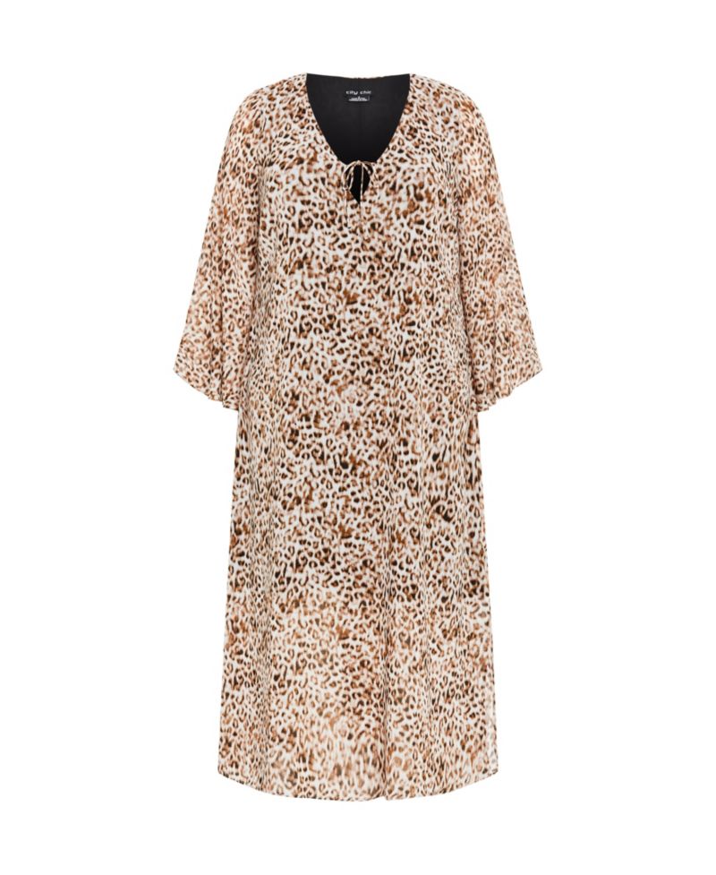 Plus Size Gigi Print Maxi Dress