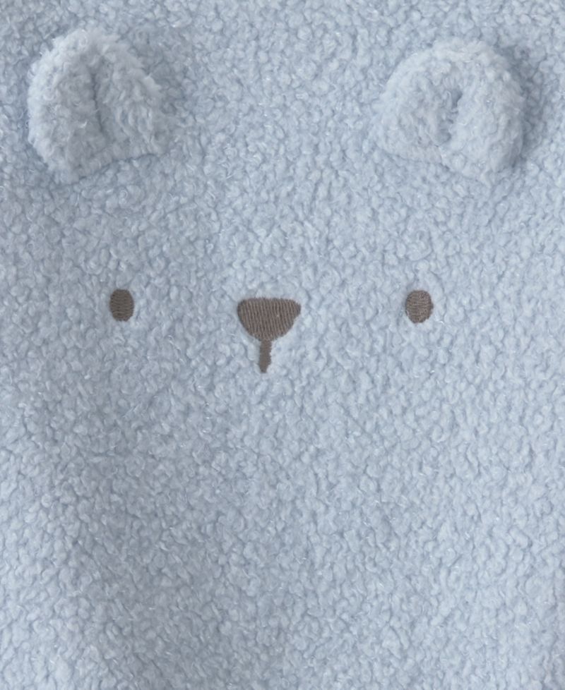 Baby Boys' Bear Fleece Top and Pants, 2-Piece Set