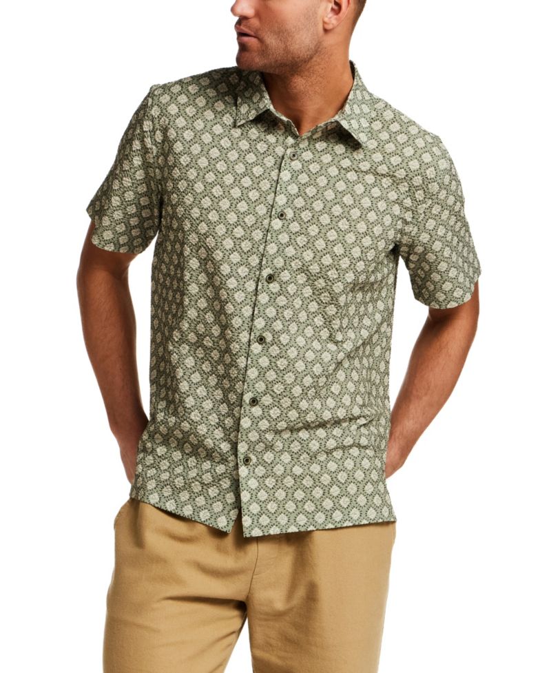 Men's Print Regular-Fit Shirt