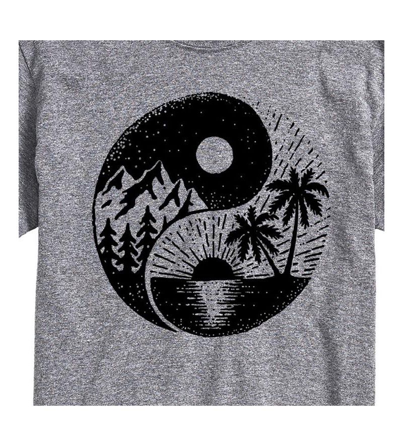 Hybrid Apparel YingYang Men's Short Sleeve Tee