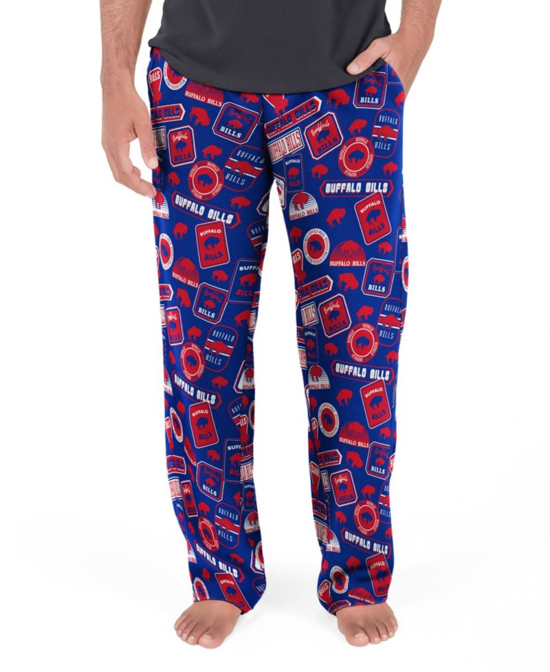 Men's Royal Buffalo Bills Throwback Logo Grady Pants