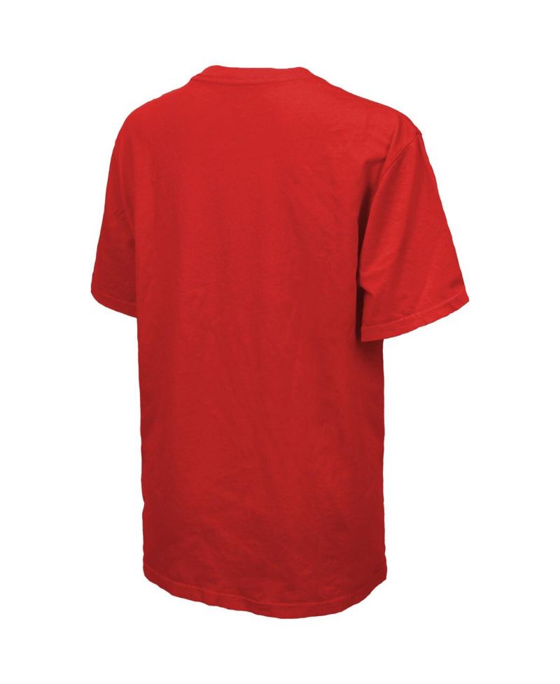 Women's Red Philadelphia Phillies Oversized First Base T-Shirt
