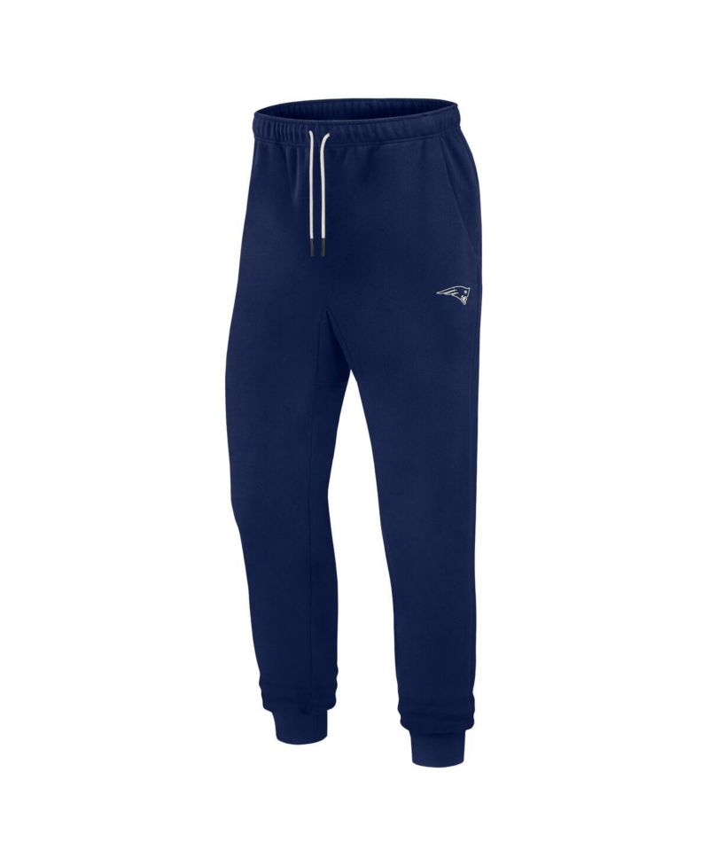Men's and Women's Navy New England Patriots Super Soft Fleece Jogger