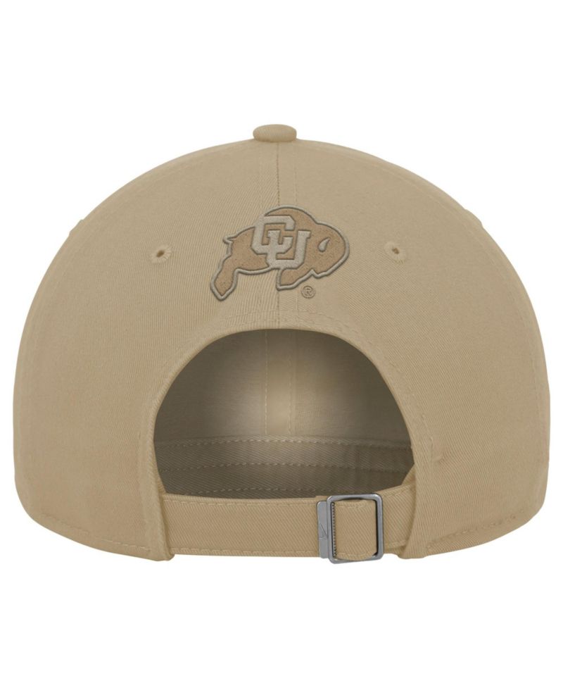 Men's Beige Colorado Buffaloes Club Adjustable Hat