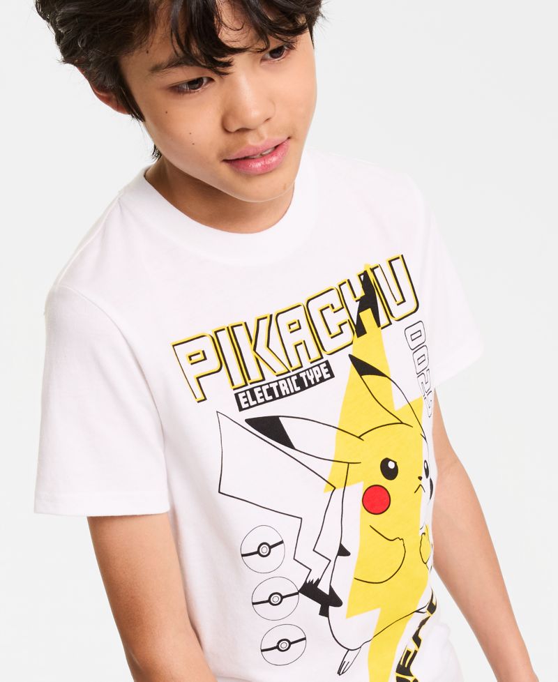 Boys' 5-20 Pikachu T-Shirt