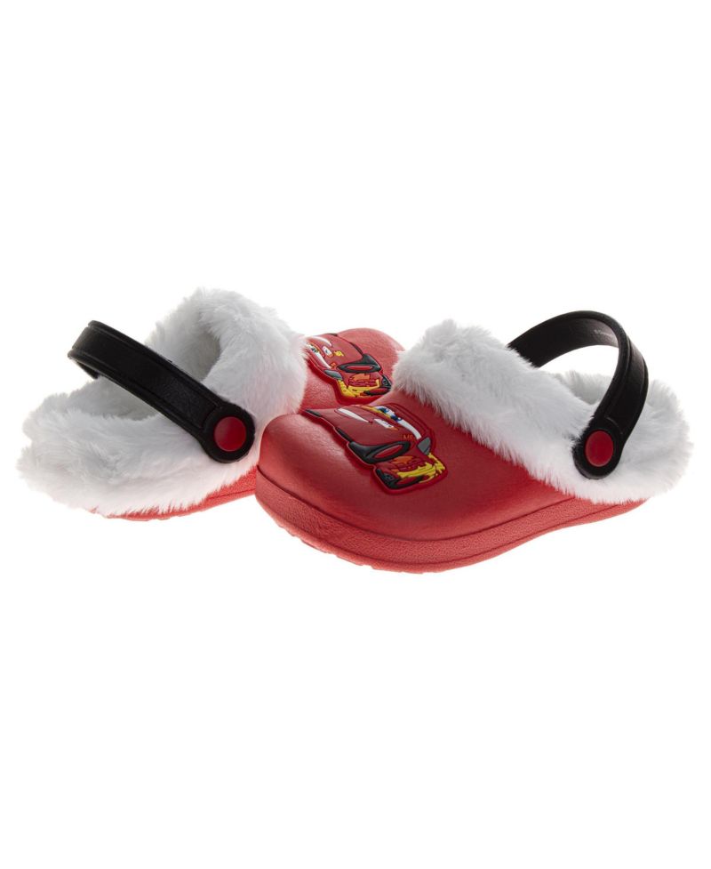 Boy's (5-12) Clogs Fuzzy, Fleece Lined and Warm Garden Shoes