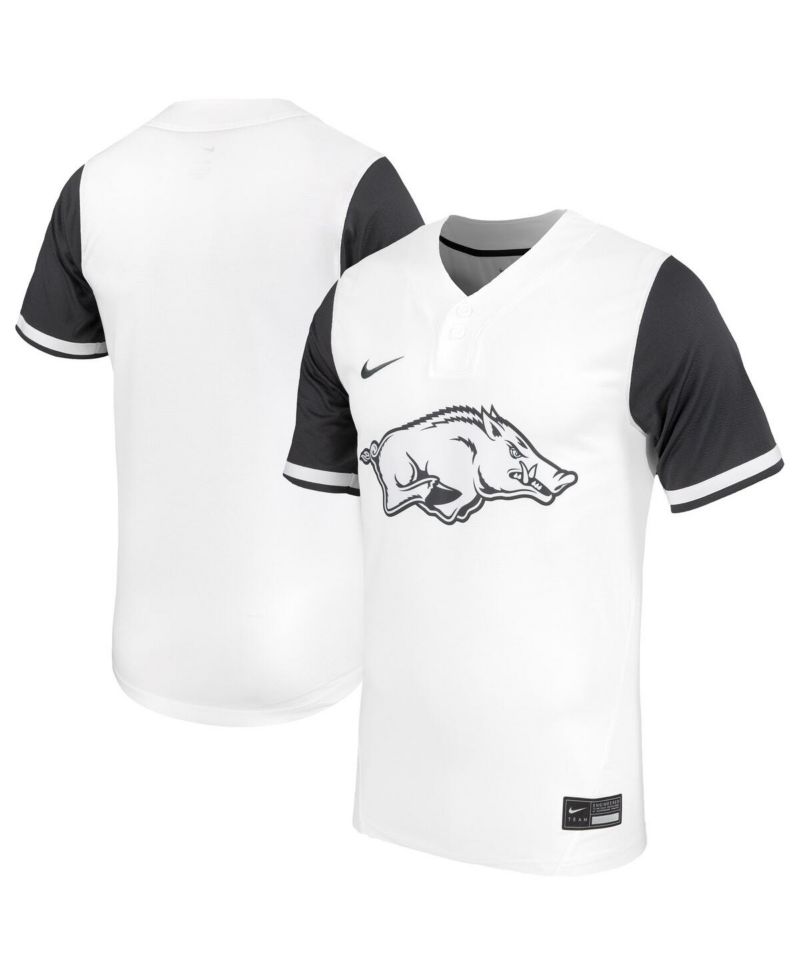 Men's White Arkansas Razorbacks Replica Softball Jersey