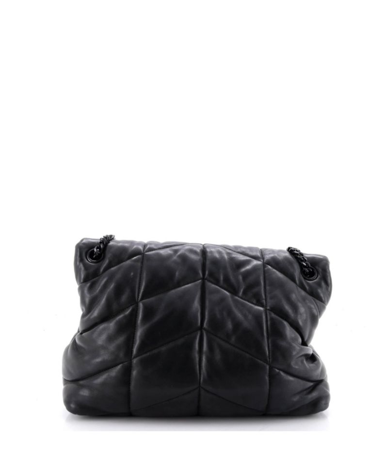 Medium Loulou Puffer Shoulder Bag Quilted Leather