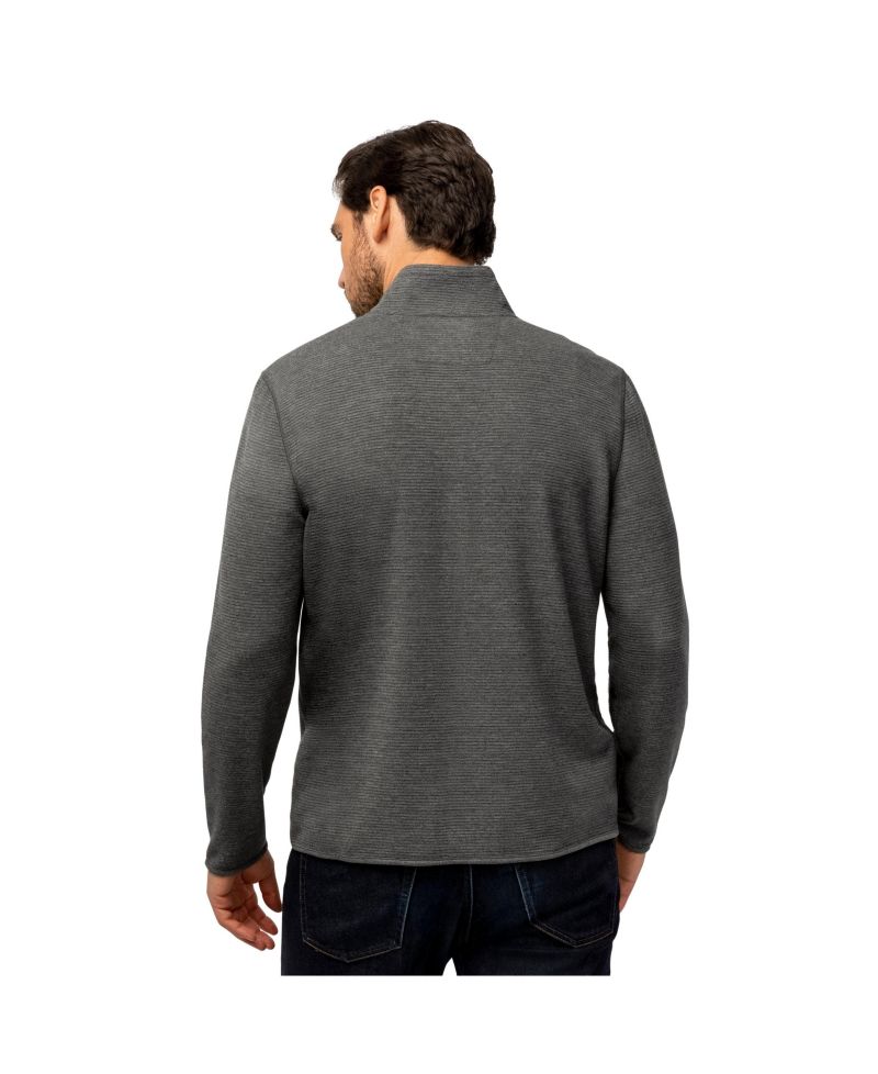 Men's Altitude Quilt Long Sleeve 1/2 Zip Mock Neck Shirt