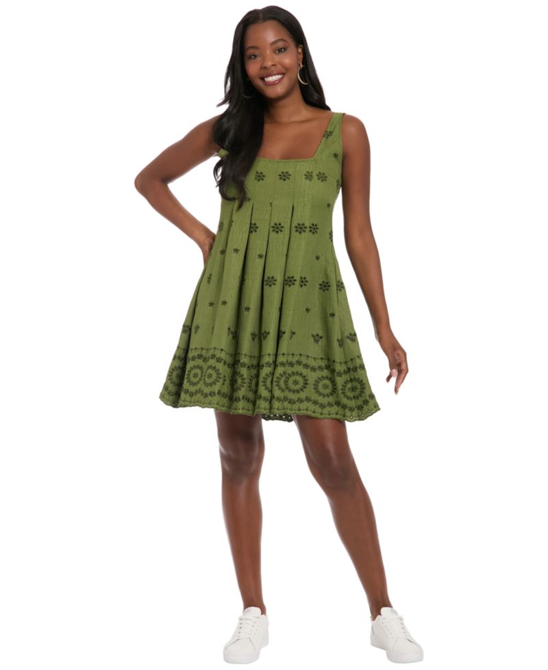 Women’s Square Neck Short Dress