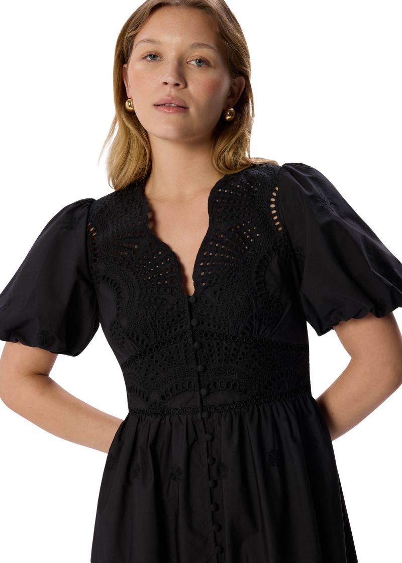 Women's Cotton Broderie Dress
