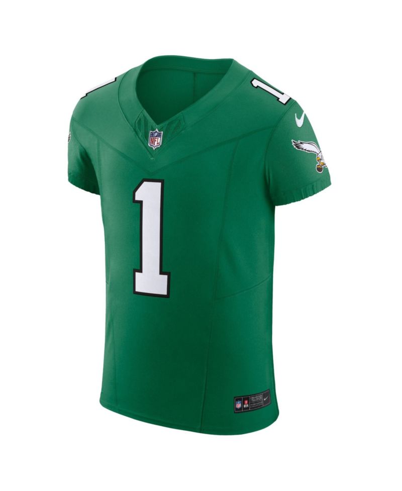 Men's Jalen Hurts Kelly Philadelphia Eagles Alternate Vapor F.U.S.E. Elite Jersey
