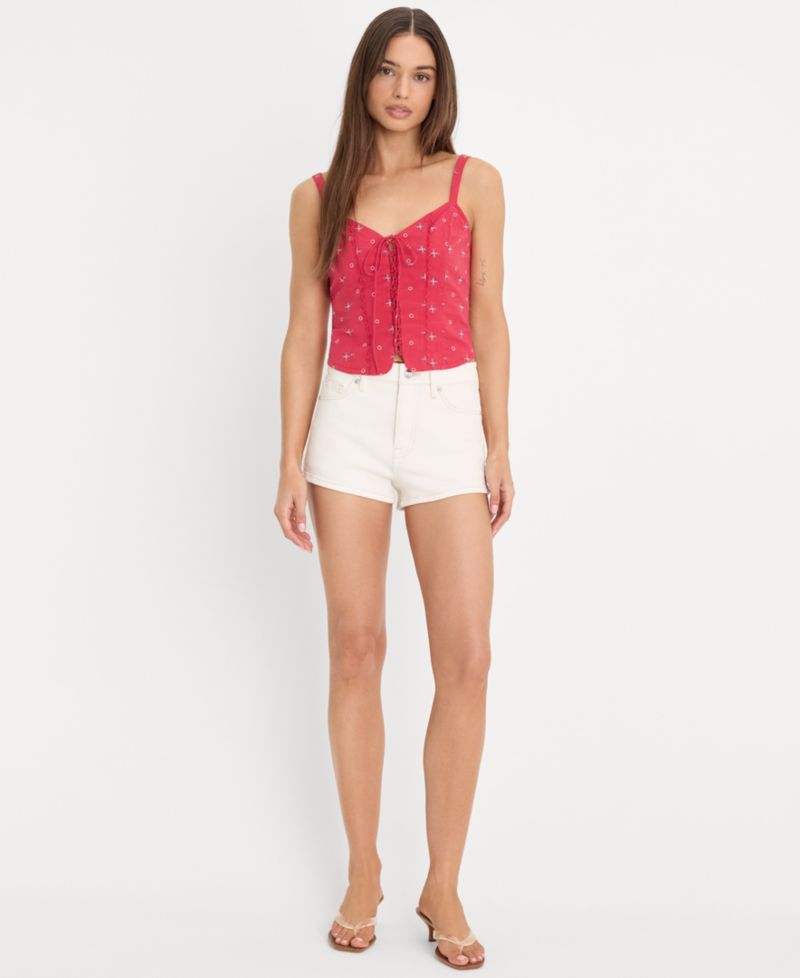 Women's Dolly Joleans Mid-Rise Denim Shorts
