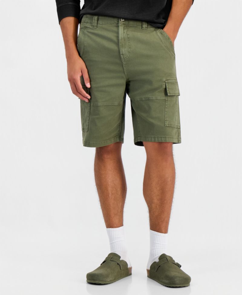Men's Regular-Fit Cargo Shorts, 10" Inseam