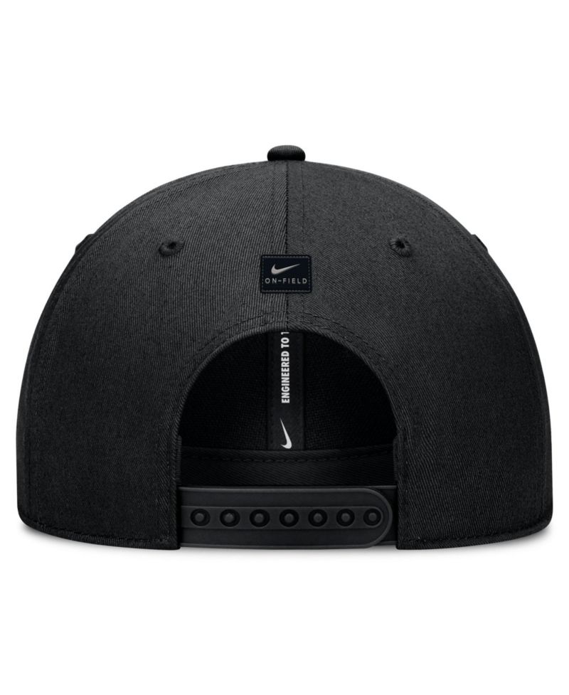 Men's and Women's Black Georgia Bulldogs 2026 On-Field Gameday Rise Adjustable Hat
