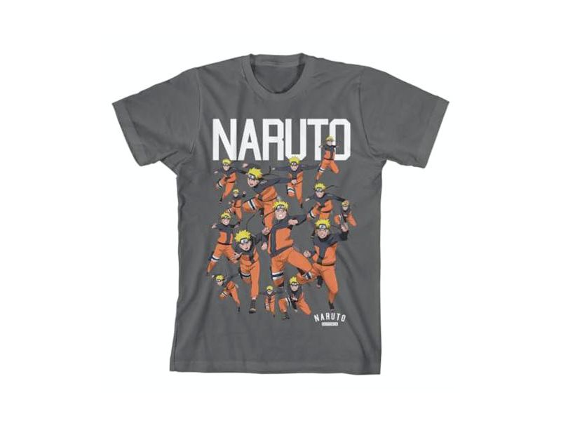 Character Squad Youth Charcoal Gray Graphic Tee-L