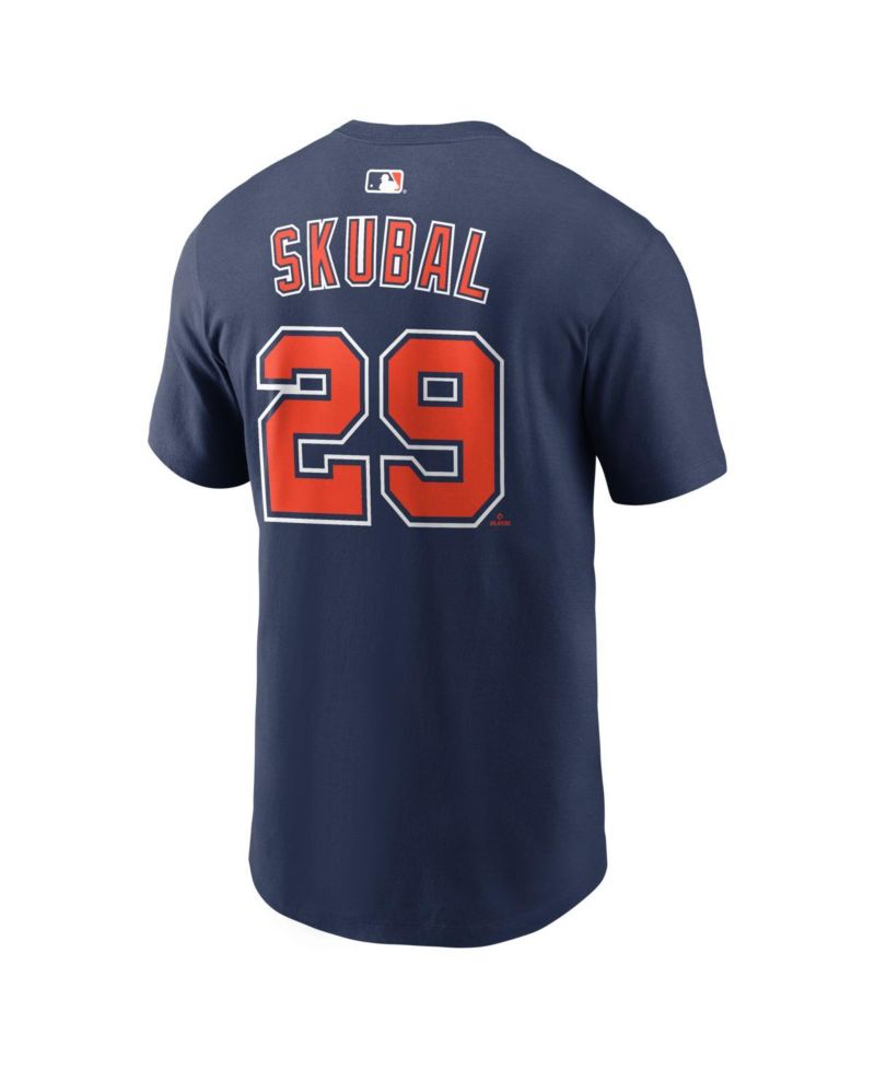 Men's Tarik Skubal Navy Detroit Tigers Name & Number T-Shirt