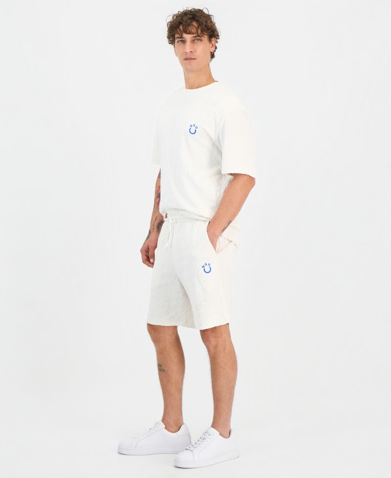 Men's Nagushort Cotton Jacquard Logo Shorts