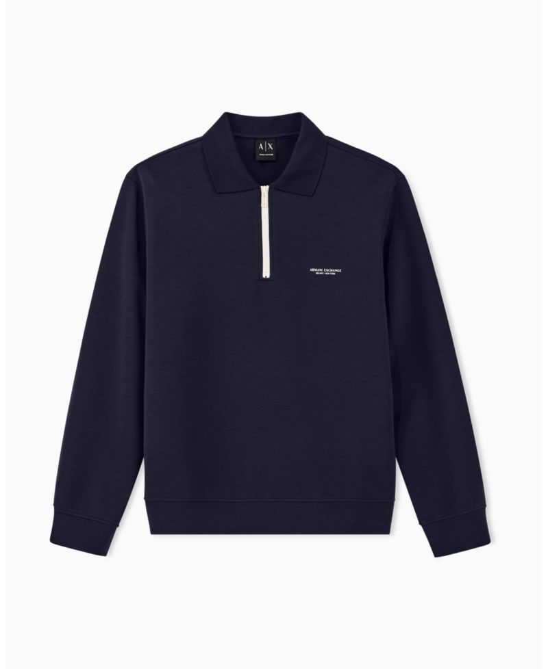 Men's Modal Polo Sweatshirt