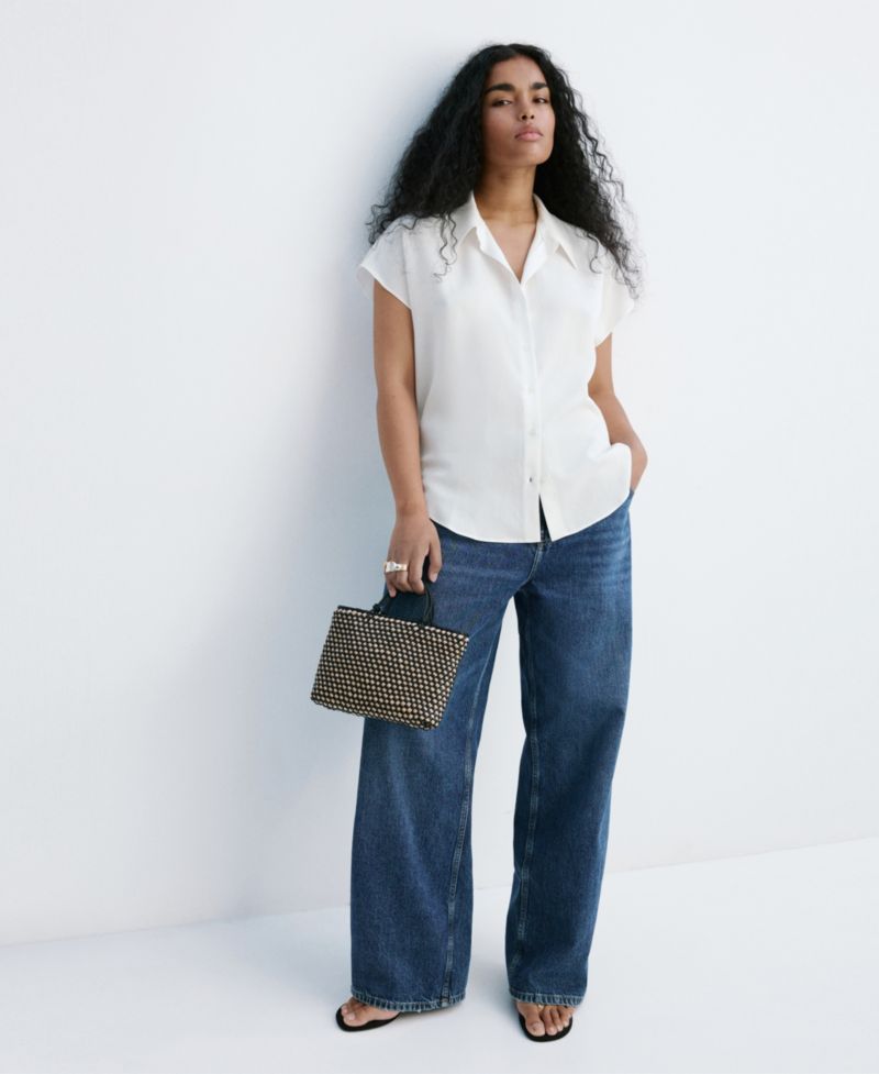 Women's Short-Sleeved Lyocell Shirt