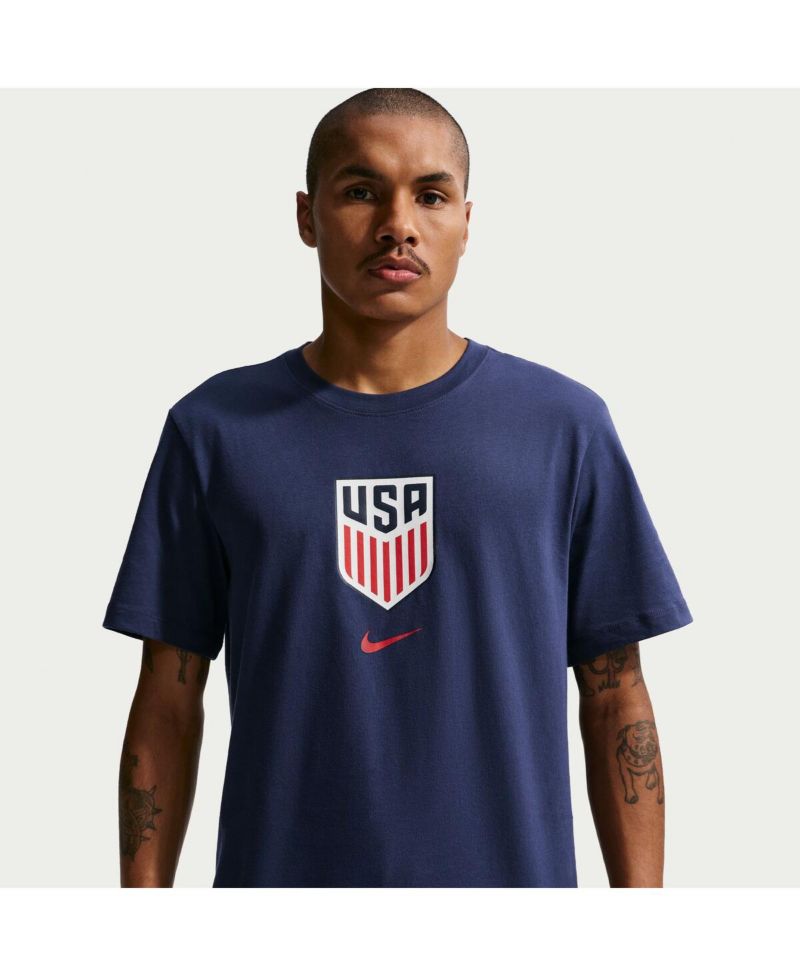 Men's Navy Usmnt Crest T-Shirt