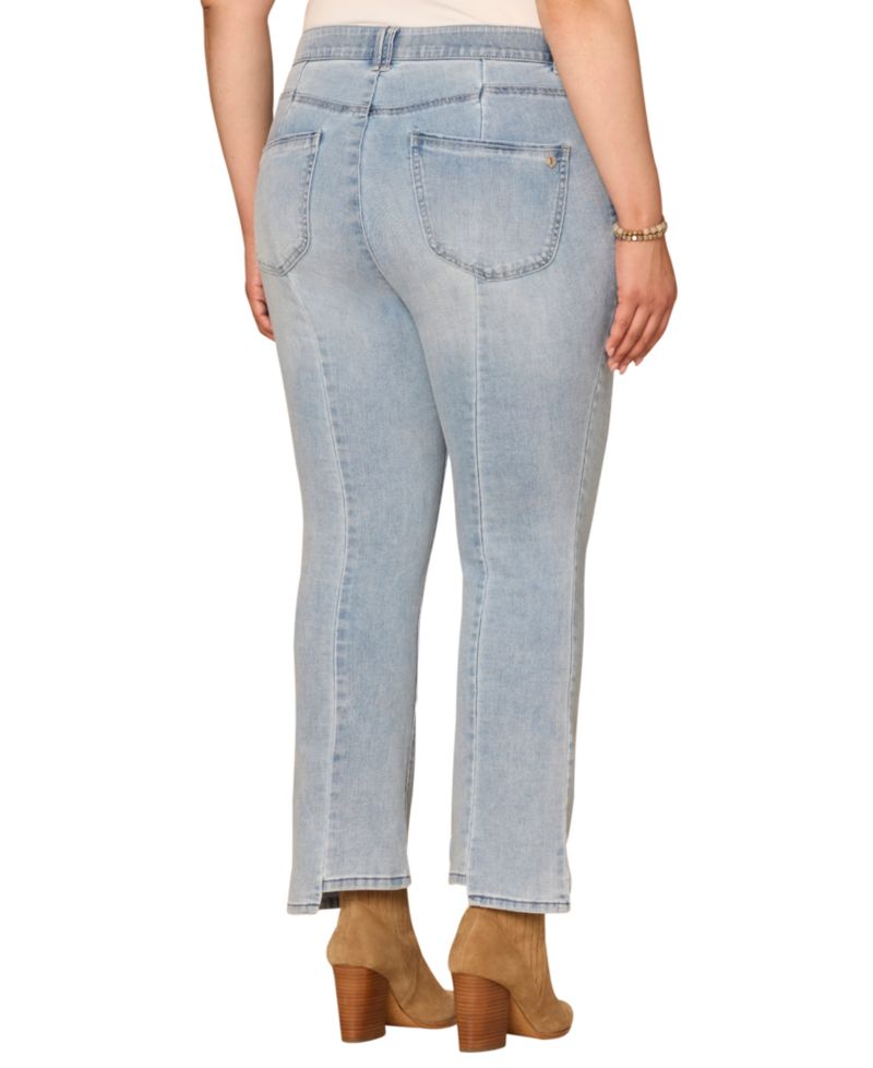 Plus AB Solution Kick Flare Leg Jeans