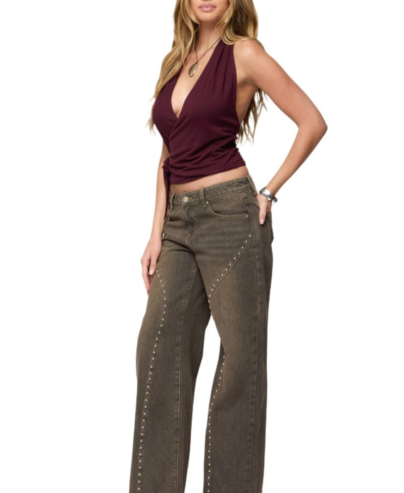Women's Addana Wrapped Halter Top