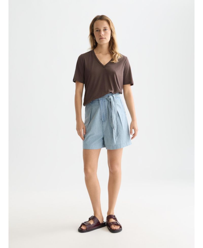 Women's Scotch and Soda Lightweight Indigo Shorts