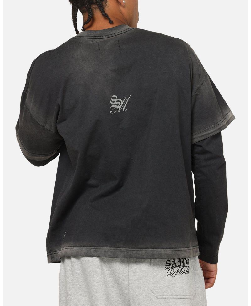 Men's Celestial Layered Long Sleeve T-Shirt