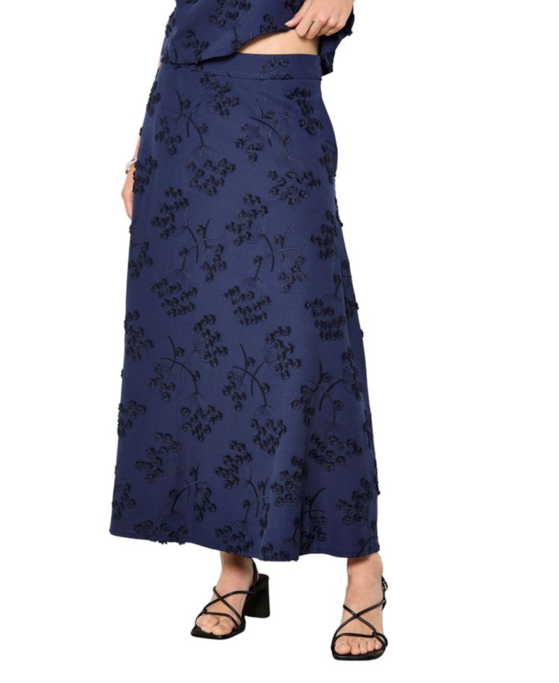 Women's Dandellion Embroidered Skirt