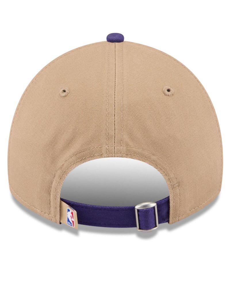 Men's Tan/Purple Phoenix Suns 2024 NBA Draft 9TWENTY Adjustable Hat