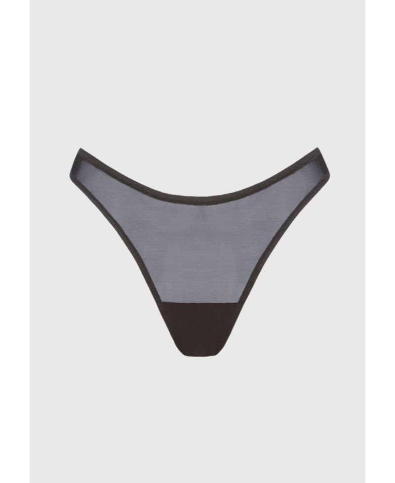 Plus Size The Thong - Mesh