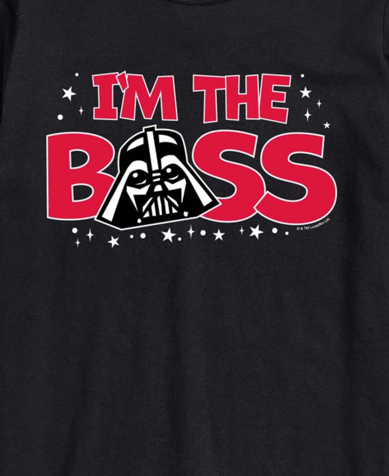 Men's Vader Im The Boss Short-Sleeve Graphic T-Shirt