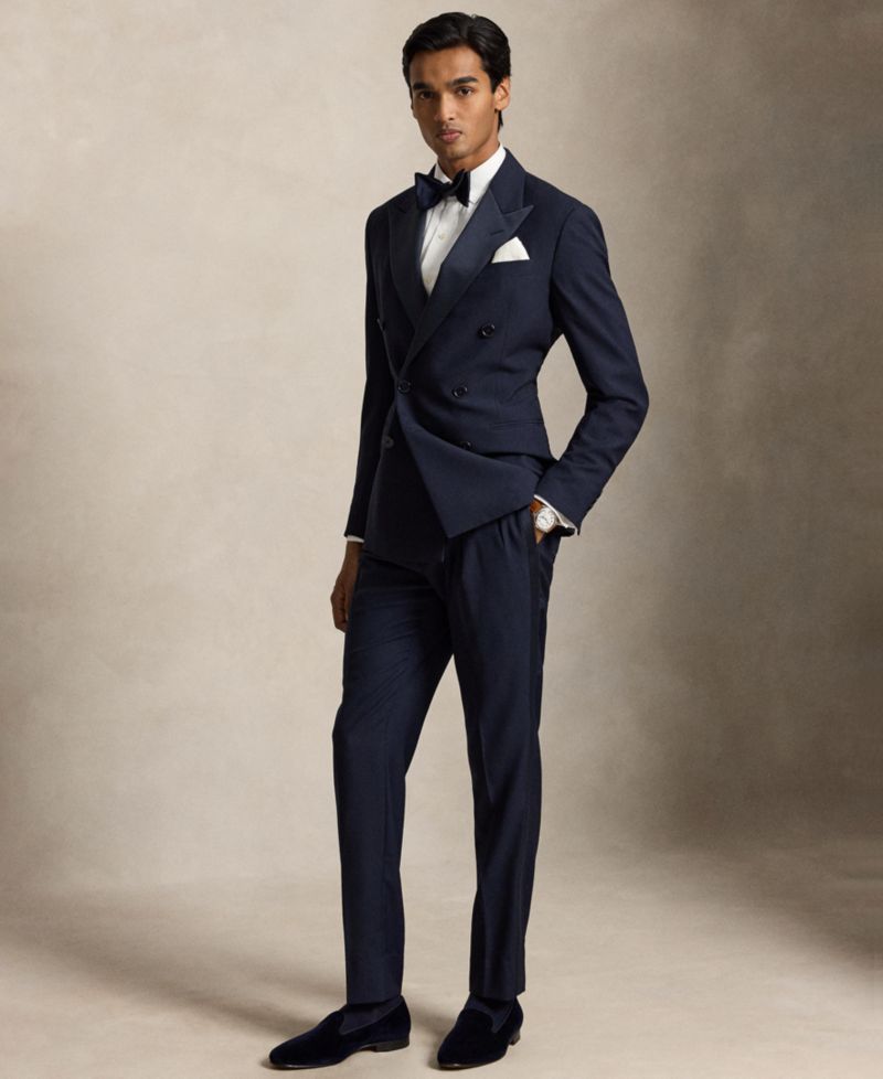 Men's Classic-Fit Poplin Tuxedo Shirt