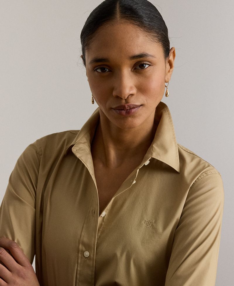 Petite Classic Fit Long-Sleeve Shirt