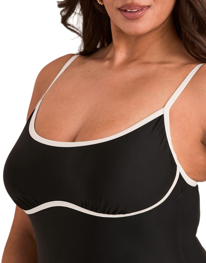 Plus Size Rye Swimwear One Piece Swimsuit