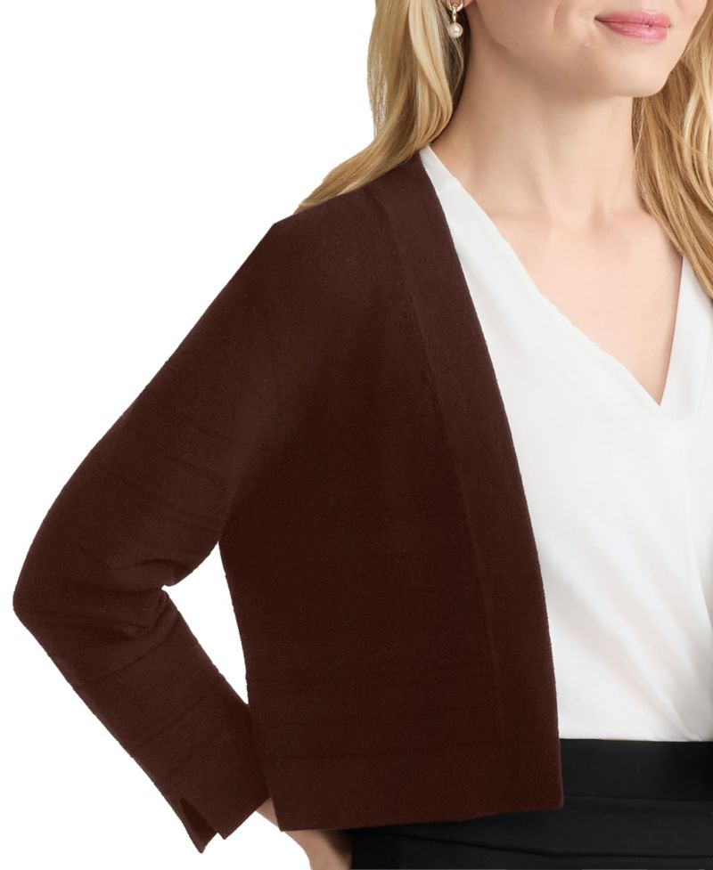 Women's Cotton-Blend Cropped Shrug