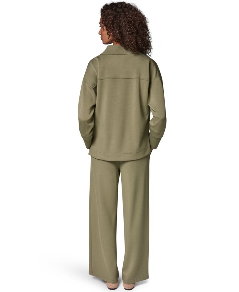 Women's Jet Setter Long-Sleeve V-Neck Tunic Top
